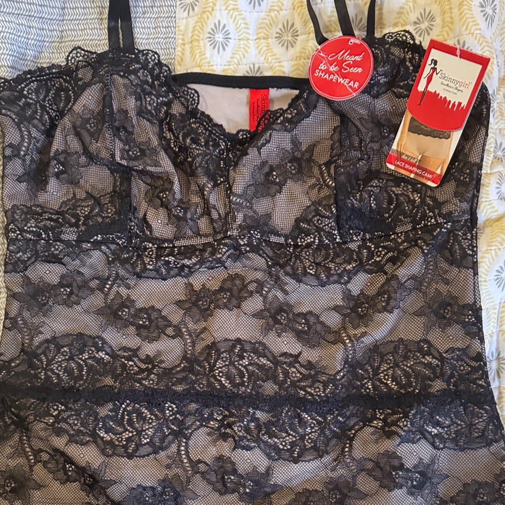 Skinnygirl Black Lace Shapewear